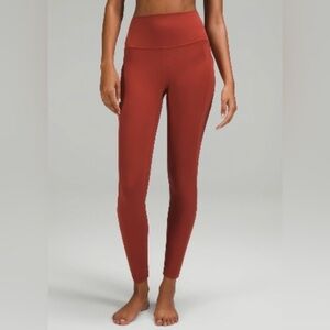 Lululemon Align High-Rise Leggings with Pockets in Cayenne Size 14